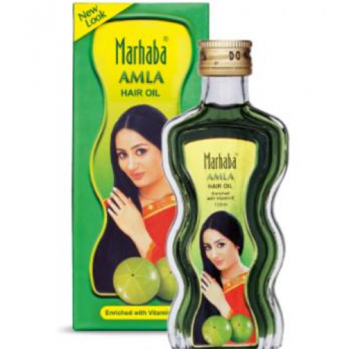 Marhaba Amla – Huile pour cheveux enrichie en huile de noix de